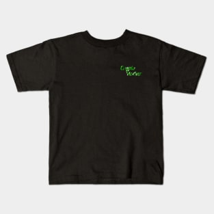 Crypto Hodler Green Camo Small Logo Kids T-Shirt